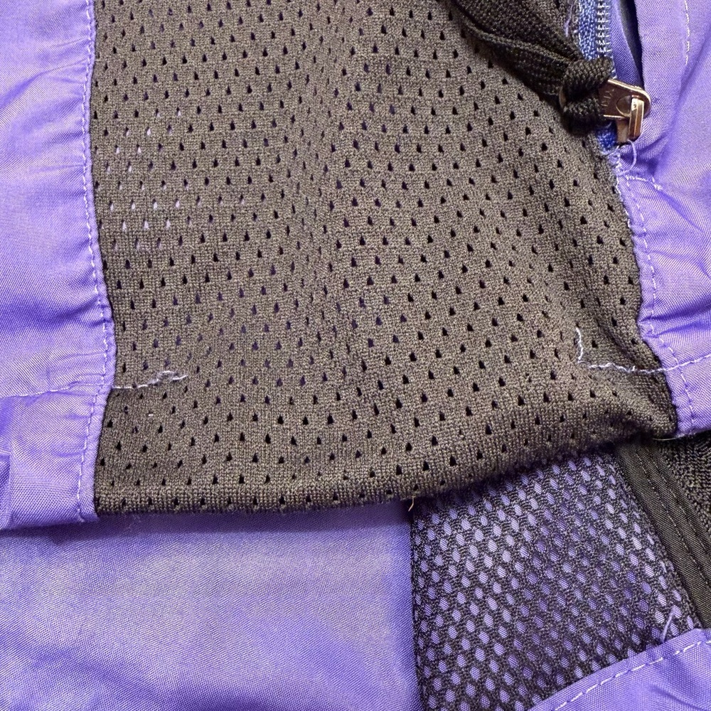 3/$20 Vintage 90’s Nike Windbreaker Vest Women’s XL Purple Sporty Activewear - Picture 3 of 9